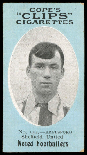 Cope - 'Noted Footballers (500)' (c1910) - Brelsford (Sheffield Utd)