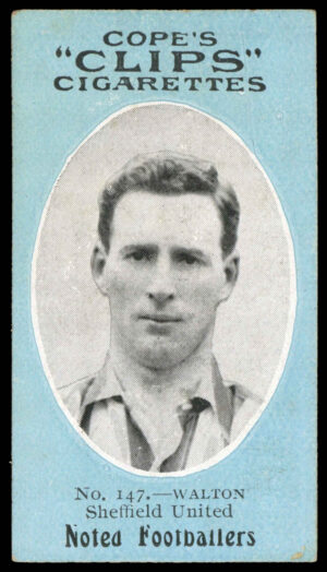 Cope - 'Noted Footballers (500)' (c1910) - Walton (Sheffield Utd)