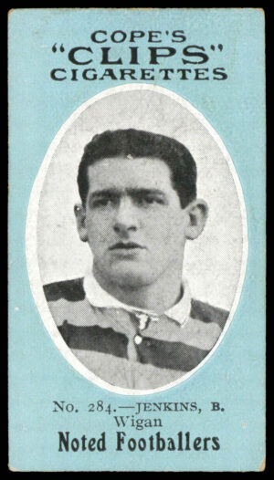 Cope - 'Noted Footballers (500)' (c1910) - Jenkins B. (Wigan) Cope - 'Noted Footballers (500)' (c1910) - Jenkins B. (Wigan)