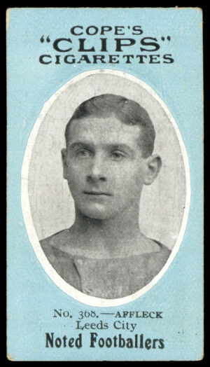 Cope - 'Noted Footballers (500)' (c1910) - Affleck (Leeds City) Cope - 'Noted Footballers (500)' (c1910) - Affleck (Leeds City)