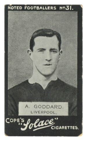 Cope - 'Noted Footballers (Solace)' - A. Goddard (Liverpool) (1908)
