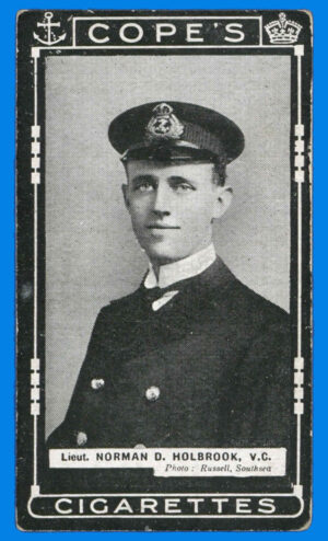 Cope - 'V.C. & D.S.O. Naval & Flying Heroes' (1916) - Norman D. Holbrook V.C.