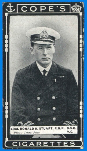 Cope - 'V.C. & D.S.O. Naval & Flying Heroes' (1917) - Ronald N. Stuart V.C.