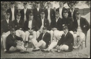 T Bolland - 'The Australian Cricket Team' (1909) - Used Postcard