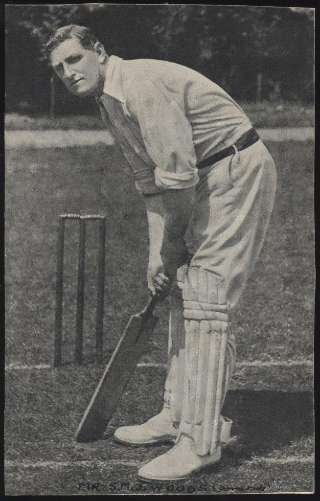Real Photo - 'Mr S M J Woods (Sommerset)' () - Unused Cricket Postcard Real Photo - 'Mr S M J Woods (Sommerset)' () - Unused Cricket Postcard