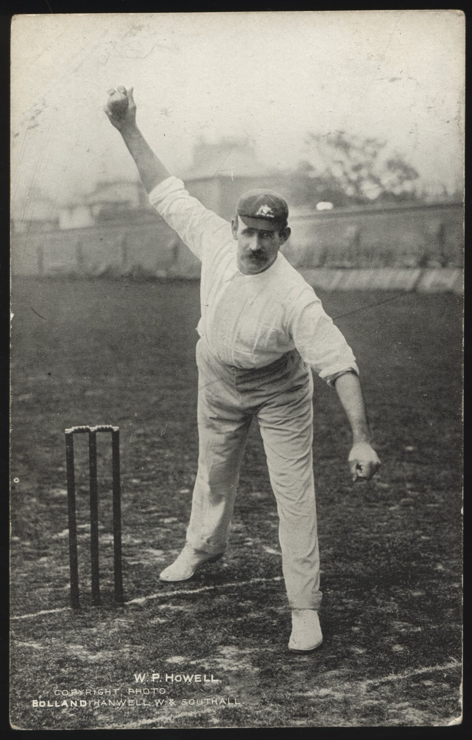 Bolland - 'W.P. Howell' (1906) - Used Cricket Postcard Bolland - 'W.P. Howell' (1906) - Used Cricket Postcard