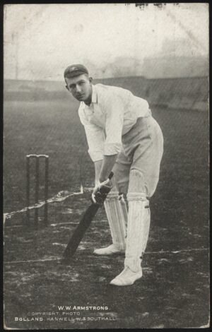 Bolland - 'W.W. Armstrong' (1905) - Used Cricket Postcard