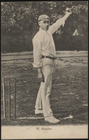 Wrench - 'Wilfred Rhodes Yorks & England No.1388' (1902) - Unused Cricket Postcard