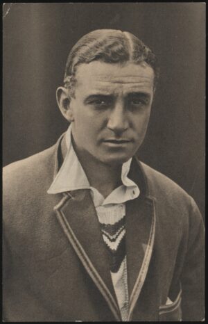 Photogravure - 'Wally Hammond Gloucs England' (1936) - Unused Cricket Postcard