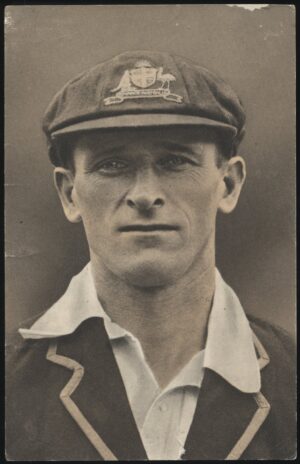 Photogravure - 'Clarrie Grimmet SA Australia' (1936) - Unused Cricket Postcard