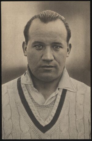 Photogravure - 'Tom Worhtington Derby England' (1936) - Unused Cricket Postcard