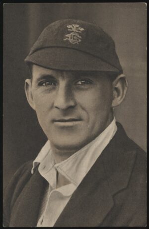 Photogravure - 'Laurence Fishlock Surrey England' (1936) - Unused Cricket Postcard