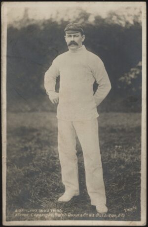 Thiele - 'Joe Darling (South Australia)' (1905) - Used Cricket Postcard