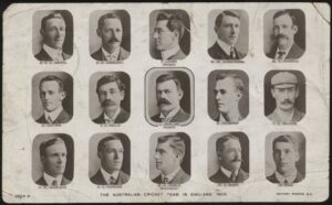 Rotary - 'The Australian Cricket Team ft Darling, Noble, Trumper' (1905) - Unused Postcard