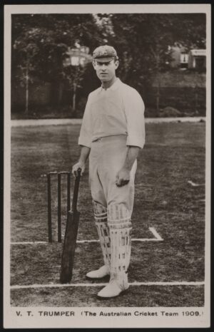 Davidson Bros - 'Victor Trumper (Australian Cricket Team)' (1909) - Unused Cricket Postcard