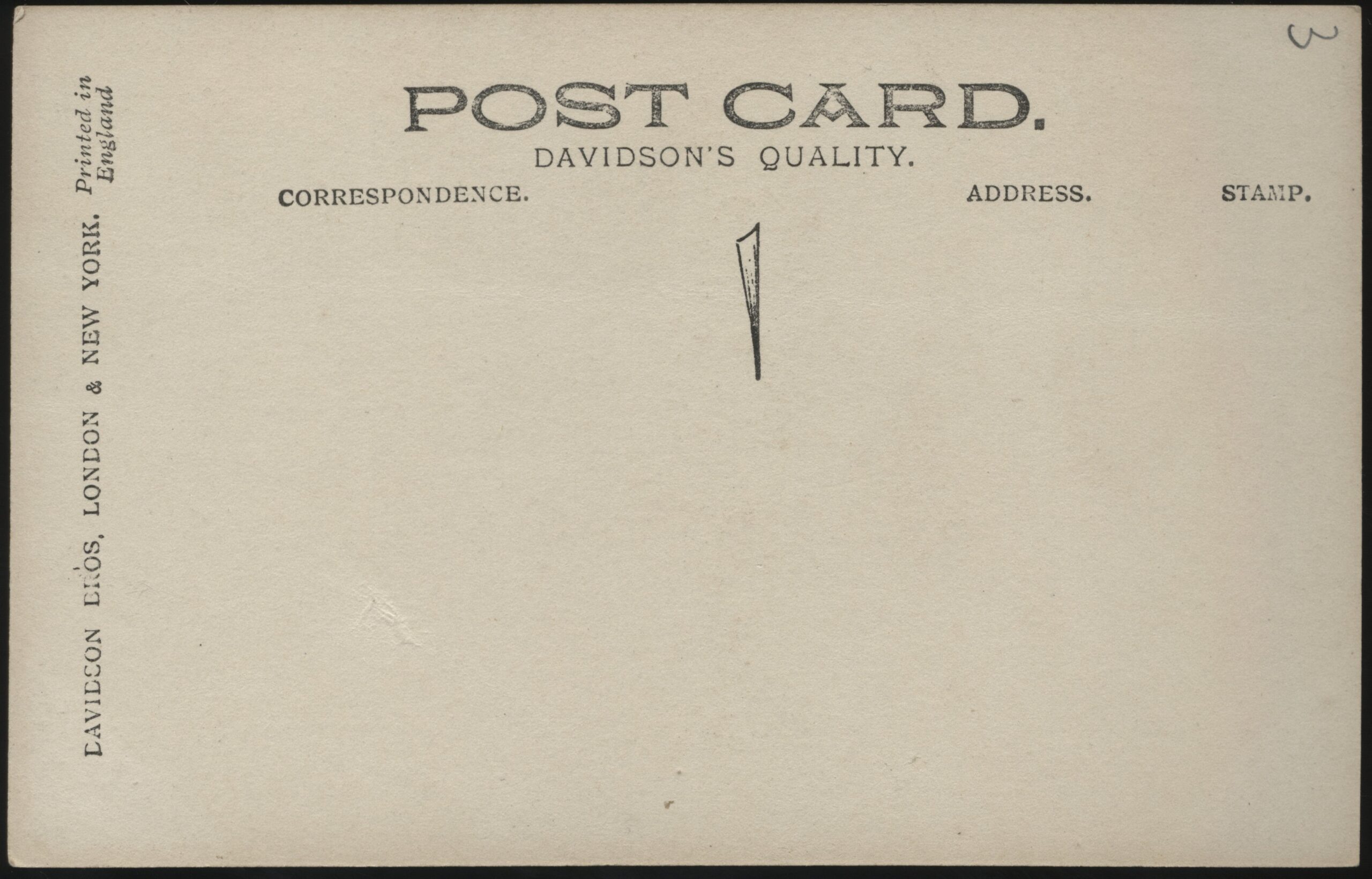 Davidson Bros - 'Victor Trumper (Australian Cricket Team)' (1909) - Unused Cricket Postcard Davidson Bros - 'Victor Trumper (Australian Cricket Team)' (1909) - Unused Cricket Postcard