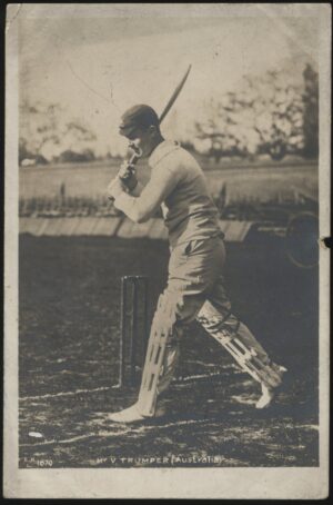 Hartmann - 'Mr V Trumper (Australia) Ealry Real Photo' (c1905) - Used Cricket Postcard Hartmann - 'Mr V Trumper (Australia) Ealry Real Photo' (c1905) - Used Cricket Postcard