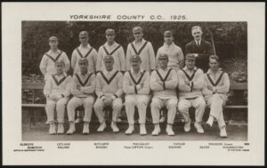 Real Photo - 'Yorkshire County CC ft Sutcliffe, Rhodes' (1925) - Unused Postcard