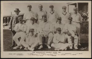 Philip Hunt - 'The Australian Cricket Team' (1921) - Unused Postcard