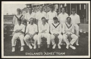 Real Photo - 'England's "Ashes" Team' (1926) - Unused Cricket Postcard.