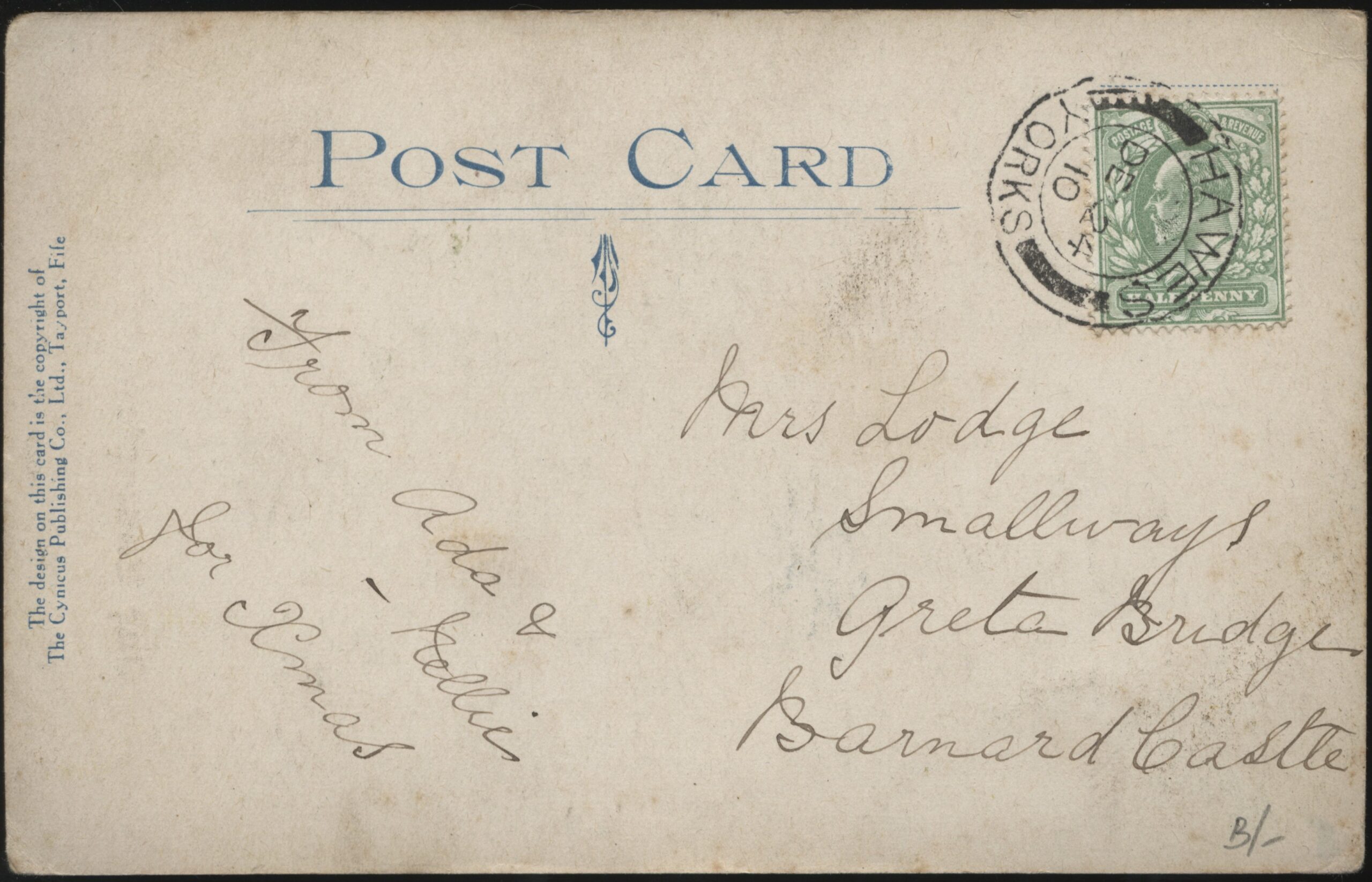 Cynicus Publishing - 'Ah! Little Sphere' (1910) - Used Cricket Postcard Cynicus Publishing - 'Ah! Little Sphere' (1910) - Used Cricket Postcard