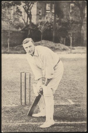 Real Photo - 'Mr A.O. Jones England Ashes Captain' (c1900's) - Unused Cricket Postcard