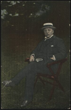 Melbourne Sports - 'Major Philip Taylor MCC Manager Ashes Tour 1907-8' (c1907) - Unused Cricket Postcard