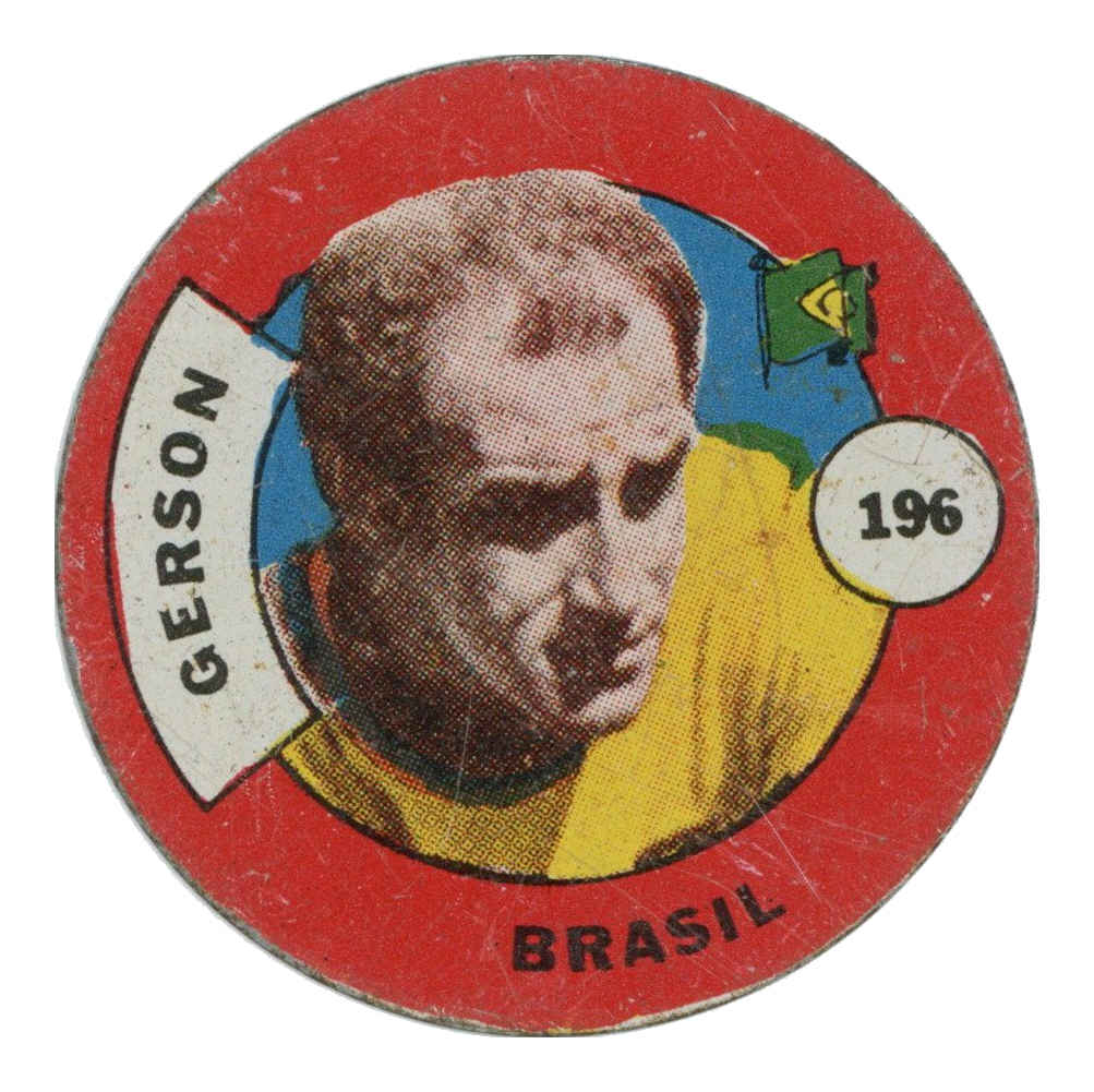 Crack (Uruguay) - 'Chapitas - El Golazo del Ano' (1971) - Gerson (Brasil) Crack (Uruguay) - 'Chapitas - El Golazo del Ano' (1971) - Gerson (Brasil)