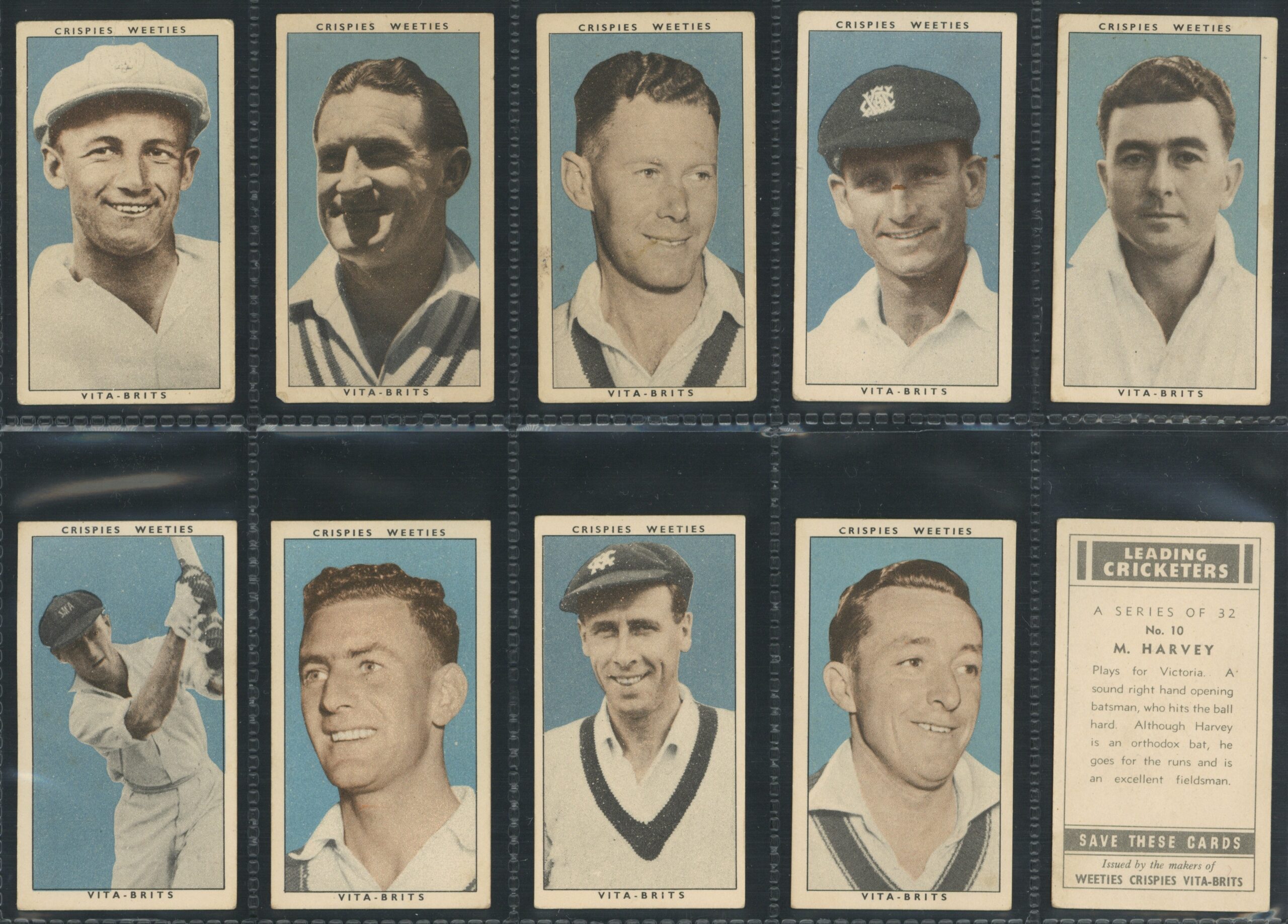 Nabisco - 'Leading Cricketers' (1948) - Complete Set (Bradman) Nabisco - 'Leading Cricketers' (1948) - Complete Set (Bradman)