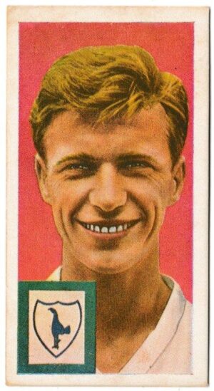 C.S. Ltd - 'Footballers & Club Colours' (1963) - Card #28 - John White (Tottenham Hotspur)