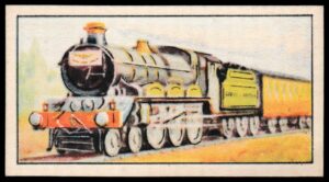 C.W.S. - 'Railway Engines (British)' (1934) - Card #22 - The Cheltenham Flyer C.W.S. - 'Railway Engines (British)' (1934) - Card #22 - The Cheltenham Flyer