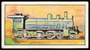 C.W.S. - 'Railway Engines (British)' (1934) - Card #36 - Saxon Engine Co China C.W.S. - 'Railway Engines (British)' (1934) - Card #36 - Saxon Engine Co China