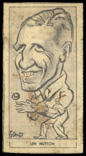 Daily Express - 'Cricketers' (1946) - Len Hutton (Yorkshire)