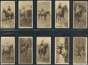 Davies (W.T.) - 'Aristocrats of the Turf (1-30)'  Complete Set (1924)
