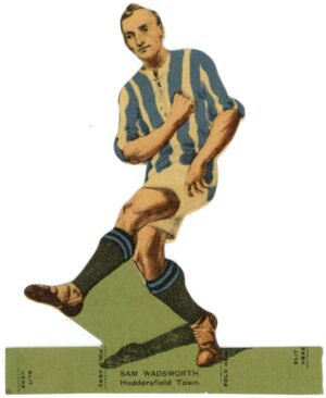 Thomson (D.C.) - 'Dandy Stand Up Footballers' Sam Wadsworth (Huddersfield) (1923) Thomson (D.C.) - 'Dandy Stand Up Footballers' Sam Wadsworth (Huddersfield) (1923)