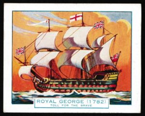 Thomson (D.C.) - 'Famous Ships (Rover)' (1931) - Royal George (1782) Thomson (D.C.) - 'Famous Ships (Rover)' (1931) - Royal George (1782)