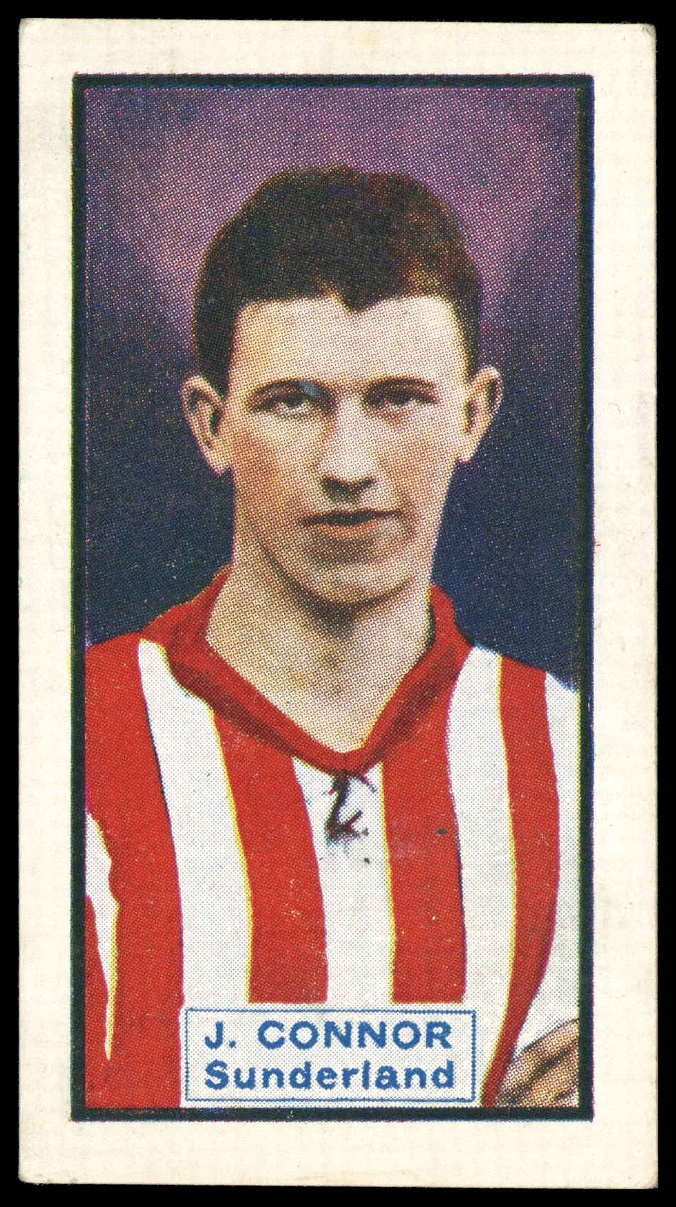 Thomson (D.C.) - 'Footballers & Motor Cars' (c1930) - J. Connor (Sunderland) & Lea Francis Thomson (D.C.) - 'Footballers & Motor Cars' (c1930) - J. Connor (Sunderland) & Lea Francis