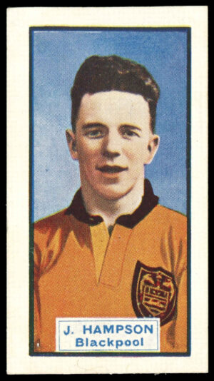 Thomson (D.C.) - 'Footballers & Motor Cars' (c1930) - J . Hampson (Blackpool) & Austin 20
