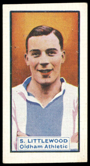 Thomson (D.C.) - 'Footballers & Motor Cars' (c1930) - S. Littlewood (Oldham Athletic) & Tracta