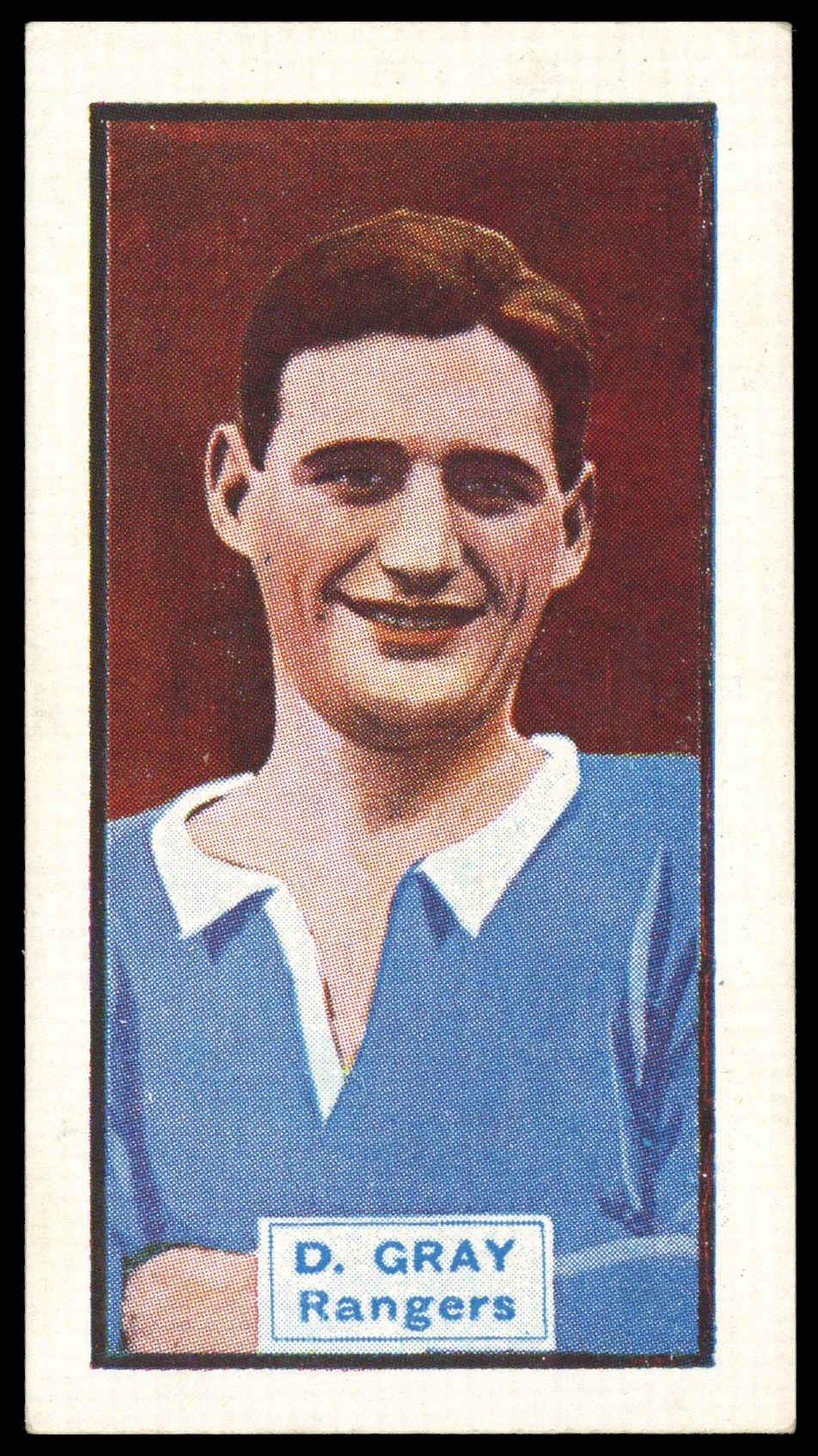 Thomson (D.C.) - 'Footballers & Motor Cars' (c1930) - D. Gray (Rangers) & Trojan Thomson (D.C.) - 'Footballers & Motor Cars' (c1930) - D. Gray (Rangers) & Trojan
