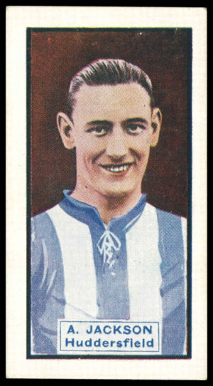 Thomson (D.C.) - 'Footballers & Motor Cars' (c1930) - A. Jackson (Huddersfield) & Wolseley Hornet