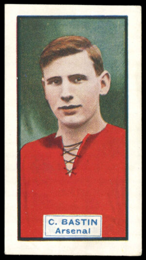 Thomson (D.C.) - 'Footballers & Motor Cars' (c1930) - C. Bastin (Arsenal) & Bugatti