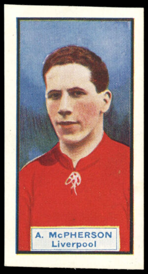 Thomson (D.C.) - 'Footballers & Motor Cars' (c1930) - A. McPherson (Liverpool) & Buick