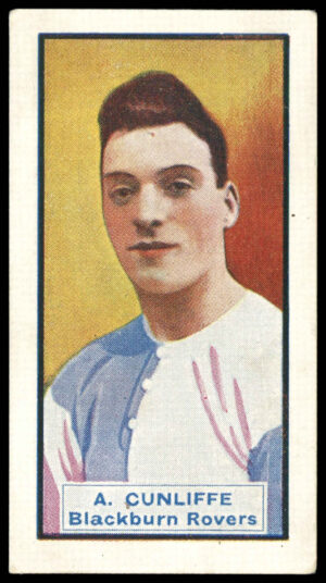 Thomson (D.C.) - 'Footballers & Motor Cars' (c1930) - A. Cunliffe (Blackburn) & Hillman 8