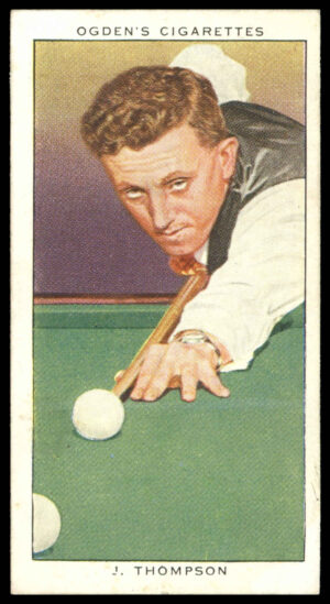 Ogden's - 'Champions of 1936' (1936) - J. Thompson (Billiiards)