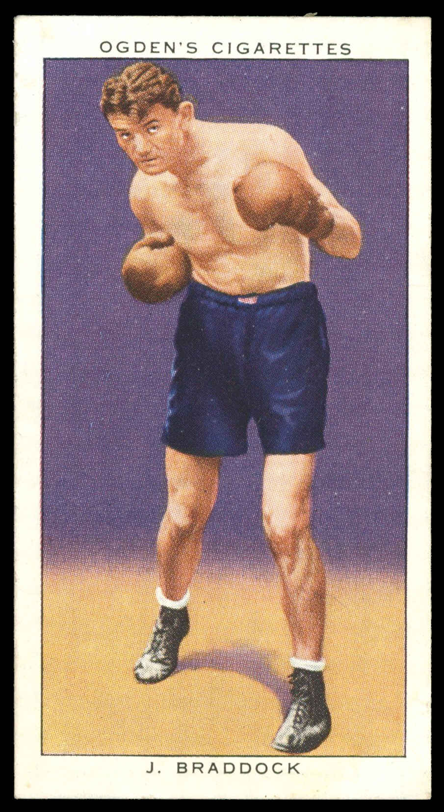 Ogden's - 'Champions of 1936' (1936) - J. Braddock (Boxing) Ogden's - 'Champions of 1936' (1936) - J. Braddock (Boxing)
