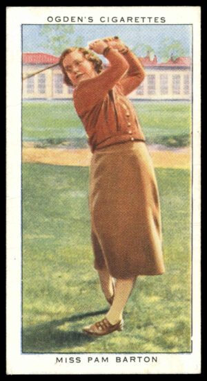Ogden's - 'Champions of 1936' (1936) - Mis Pam Barton (Golf)