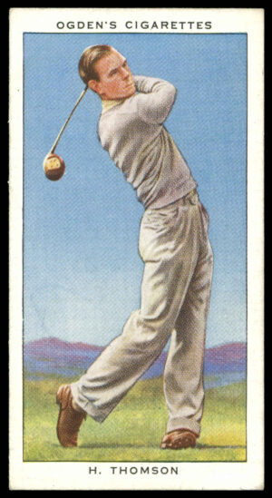 Ogden's - 'Champions of 1936' (1936) - H. Thomson (Golf)