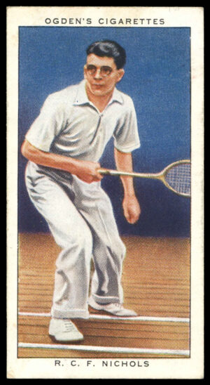 Ogden's - 'Champions of 1936' (1936) - R.C.F. Nichols (Badminton)