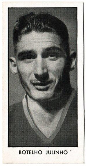 Thomson (D.C.) - 'World Cup Footballers (Adventure)' (1958) - Card #7 - Botelho Julinho (Fiorentina)